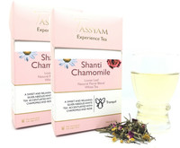 Tassyam Tassyam Shanti Chamomile White Tea Darjeeling Handmade 50 grams (2x 25g), Pack of 2 Rose, Chamomile Tea Box(50 g)