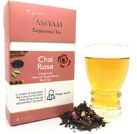 Tassyam Tassyam Chai Rose Black Tea Assam Handmade 50 grams Rose, Spices Tea Box(50 g)
