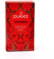 Pukka Revitalise Cardomom, Cinnamon, Ginger Herbal Tea Box(20 Sachets)