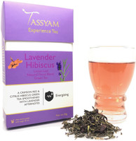Tassyam Tassyam Lavender Hibiscus Green Tea Darjeeling Handmade 50 grams Lavender, Hibiscus Tea Box(50 g)