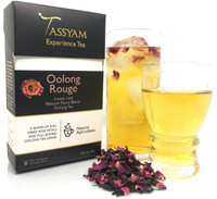 Tassyam Tassyam Oolong Rouge Tea Darjeeling Handmade 50 grams Rose Tea Box(50 g)