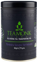 Teamonk Global Tennen Silver Tips White Tea Unflavoured White Tea Tin(75 g)