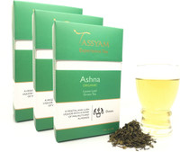 Tassyam Tassyam Ashna Green Tea Darjeeling Rare Organic Handmade 150 grams (3x 50g), Pack of 3 Unflavoured Green Tea Box(150 g)