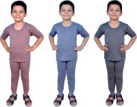 Bodysense Top - Pyjama Set For Boys(Multicolor)