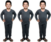 Bodysense Top - Pyjama Set For Boys(Black) Bodysense Top - Pyjama Set For Boys(Black)