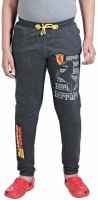 Red Ring Track Pant For Boys(Grey)