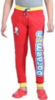 Red Ring Track Pant For Boys(Red)
