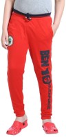 Red Ring Track Pant For Boys(Red)