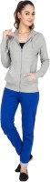 Campus Sutra Solid Women Track Suit