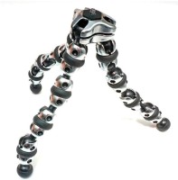Yantralay 10 inch Flexible Metal Octopus Gorillapod Tripod With Mobile Attachment For DSLR & Smartphones Tripod(Silver/Black, Supports Up to 2500 g)