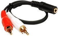 C&E  TV-out Cable CNE63102A(Red & White, For Mobile, 0.1524 m)