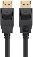 C&E  TV-out Cable Select Series DisplayPort 1.2a Cable, 1.5ft(Black, For Computer)