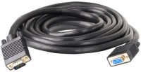 C&E  TV-out Cable 25-Feet VGA male to female Extension Cable(Black, For Computer, 7.62 m)