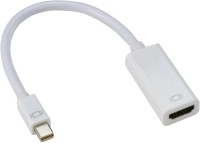 Lexel  TV-out Cable Mini Display Port To Hdmi Adapter (NO AUDIO )(White, For Laptop)