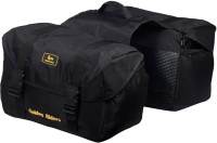 Golden Riders Saddlebag Mini-48 Double-side Black Fabric Motorbike Saddlebag(48 L)