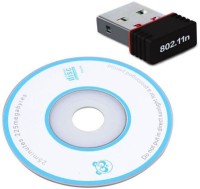 View Terabyte Adapter 500 Mbps Mini WiFi Dongle Wireless 802.11 Network USB LAN Card(Black) Laptop Accessories Price Online(Terabyte)