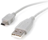 99 Gems v3 USB A to Mini 5 pin B Cable for External HardDisk /Camera/Card Readers (100cm - 3 Foot - 1M) USB Adapter(Grey) RS.299.00
