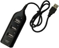 Terabyte TERAH 4HUB USB Cable(Black)   Laptop Accessories  (Terabyte)