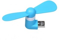 Target Usbfan Usb+Micro USB Fan(Sky Blue, Black, White)   Laptop Accessories  (Target)
