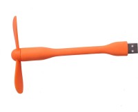 View Orcel Good Quality Portable Flexible USB Fan(Orange) Laptop Accessories Price Online(Orcel)