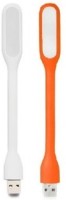 View Techone+ 5V 1.2W White + Orange (1+ 1) SE147135 Led Light(MULTI-COLOURED) Laptop Accessories Price Online(Techone+)
