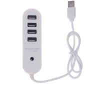View ShopyBucket White 4 Port USB HUB 4 in 1 _HUB_CQ3 HUB_WH3 USB Hub(White) Laptop Accessories Price Online(ShopyBucket)