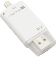 View PAFL iflash 64 USB Flash Drive(White) Laptop Accessories Price Online(PAFL)