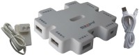 Maxpro 7 Port SHU011 USB Hub(White)   Laptop Accessories  (Maxpro)