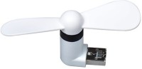 Roboster Roboster USB Fan for mobiles and laptops
High-grade TPE materials, environmental protection and safety.
USB fan only for OTG enabled Android phones
Energy saving design, Hurtless blades, Light weight, Motor revolutions 16000 turn with no noise. B019H397L8- White USB Fan(White)   Laptop Accessories  (Roboster)