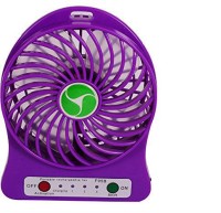 View Shrih Portable Mini Rechargeable Battery Operated SH-1102 USB Fan(Purple) Laptop Accessories Price Online(Shrih)