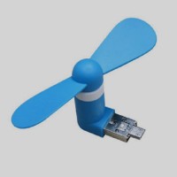 Mobifan Android Micro USB Fan (Blue) MOBFBA01 USB Fan(Blue)   Laptop Accessories  (Mobifan)