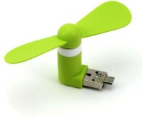 View Quality ANDRIOD Q2977 USB Fan(Multi Colour) Laptop Accessories Price Online(Quality)