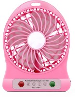 View My Dress My Style Mini Portable Rechargeable - Pink Color 1*Fan USB Fan(Pink) Laptop Accessories Price Online(My Dress My Style)