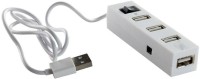 Ocean 4 Port Single Switch High-Speed USB Hub(White)   Laptop Accessories  (Ocean)