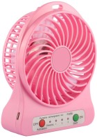 View Gold Dust Portable MUSBFVKI_102 USB Fan(Pink) Laptop Accessories Price Online(Gold Dust)