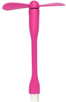 View Yashi Mini Fan Flexible design Removable Blades (Pink) USB Fan(Pink) Laptop Accessories Price Online(Yashi)