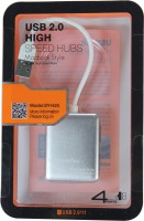 Smart Pro High Speed HS-03 4 Port SYH20 USB Hub(Silver)   Laptop Accessories  (Smart Pro)