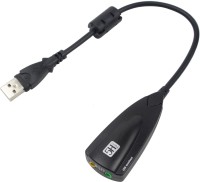 Ophion Premium Quality 7.1 Channel External Sound Card(Black)   Laptop Accessories  (Ophion)