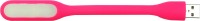 View Portronics POR-503 Flexible Led Light(Pink) Laptop Accessories Price Online(Portronics)