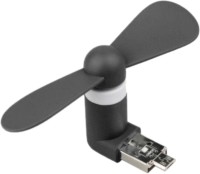 Plespey All Smart Mobile USBF0002 USB Fan(Black)   Laptop Accessories  (Plespey)