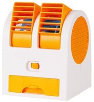 View FKU Mini Fragrance Air conditioner USB Fan(Orange) Laptop Accessories Price Online(FKU)