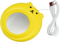 View Shrih Bear Shaped Tea Coffee Milk USB SH - 01335 Cup Warmer(Yellow) Laptop Accessories Price Online(Shrih)