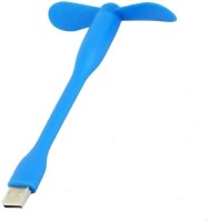 View Cyxus USB Mini Fan Flexible design Removable Blades USB Fan(Multicolor) Laptop Accessories Price Online(Cyxus)