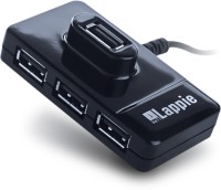 View iBall USB Hub Piano 423 4 Port USB Hub(Black) Laptop Accessories Price Online(iBall)