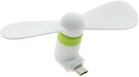 View Shrih Portable Mini Cooling Micro SHR-9344 USB Fan(White) Laptop Accessories Price Online(Shrih)
