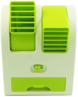 View FKU Mini Fragrance Air conditioner USB Fan(Green) Laptop Accessories Price Online(FKU)