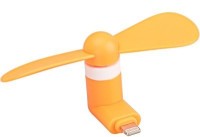 Plespey All Smart Mobile USBF0014 USB Fan(Orange)   Laptop Accessories  (Plespey)