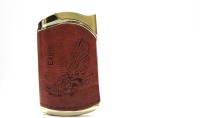 AdorBella Brown leather cover pocket 1fb Cigarette Lighter(Brown)   Laptop Accessories  (AdorBella)