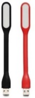 Techone+ 5V 1.2W Black + Red (1+ 1) SE147102 Led Light(MULTI-COLOURED)   Laptop Accessories  (Techone+)