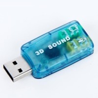 View HashTag Glam 4 Gadgets 5.1 Sound Adaptor HT SNDAD5.1 Laptop Accessory(Blue) Laptop Accessories Price Online(HashTag Glam 4 Gadgets)